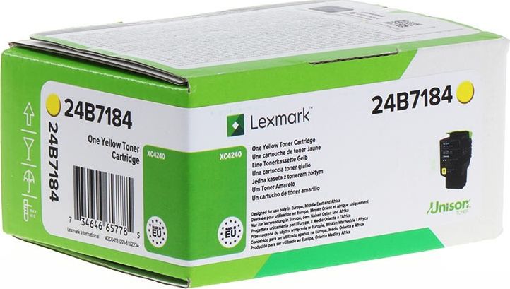 Toner Lexmark 24B7184 Yellow Oryginał (24B7184)