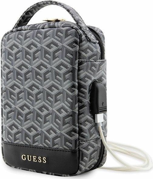 Torba Guess Guess Torba GUHBHGCFSEK Organizer czarny/black GCube Stripe