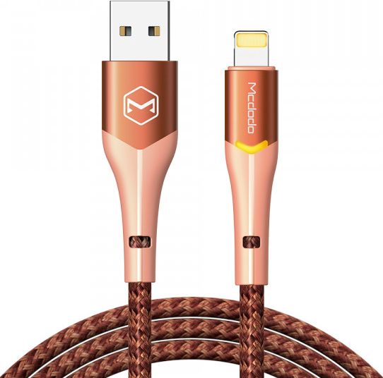 Kabel USB Mcdodo USB-A - 1.8 m Pomarańczowy (108738)