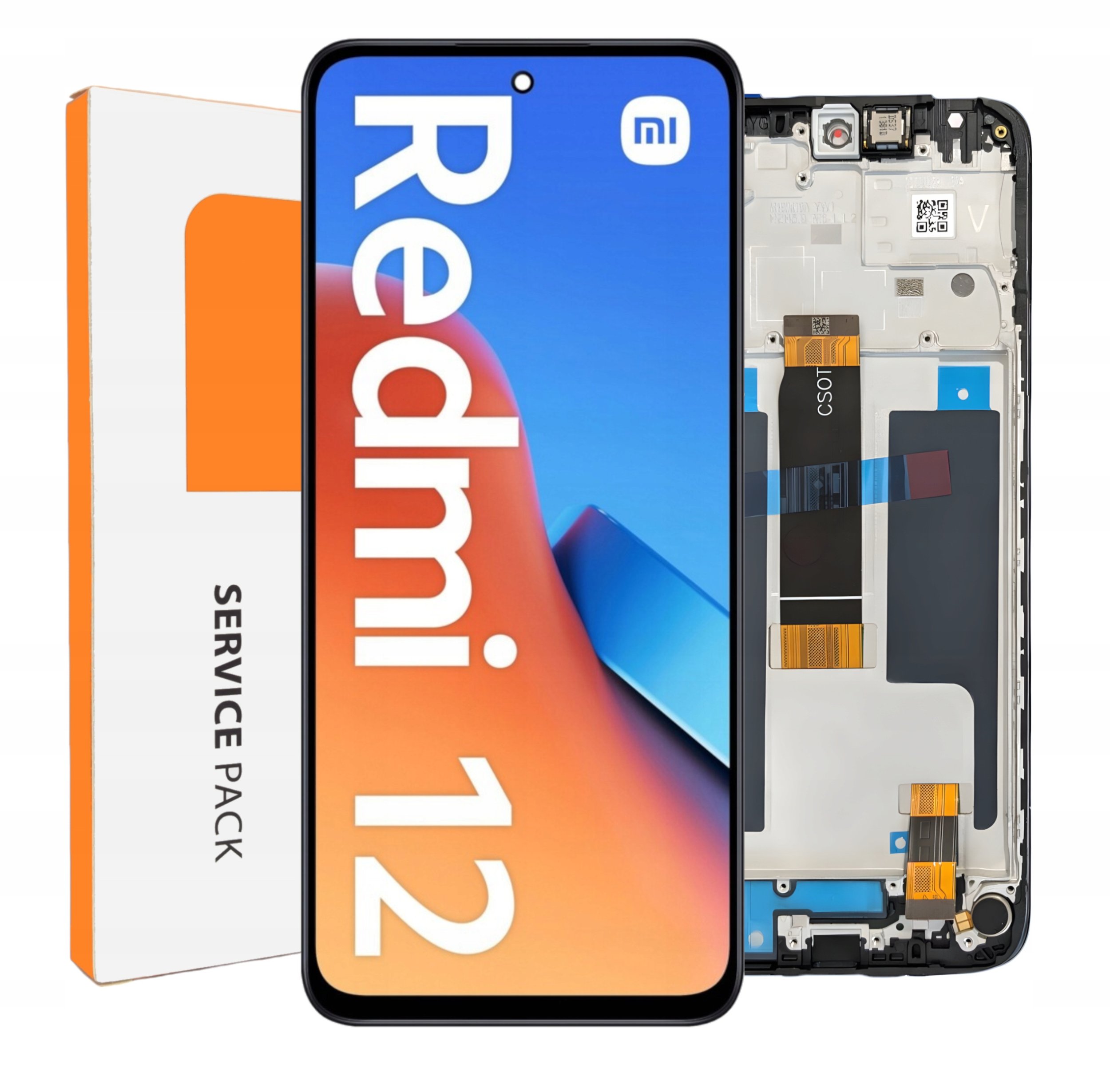 ORYGINAŁ WYŚWIETLACZ EKRAN LCD DO XIAOMI REDMI 12 RAMKA 23053RN02A