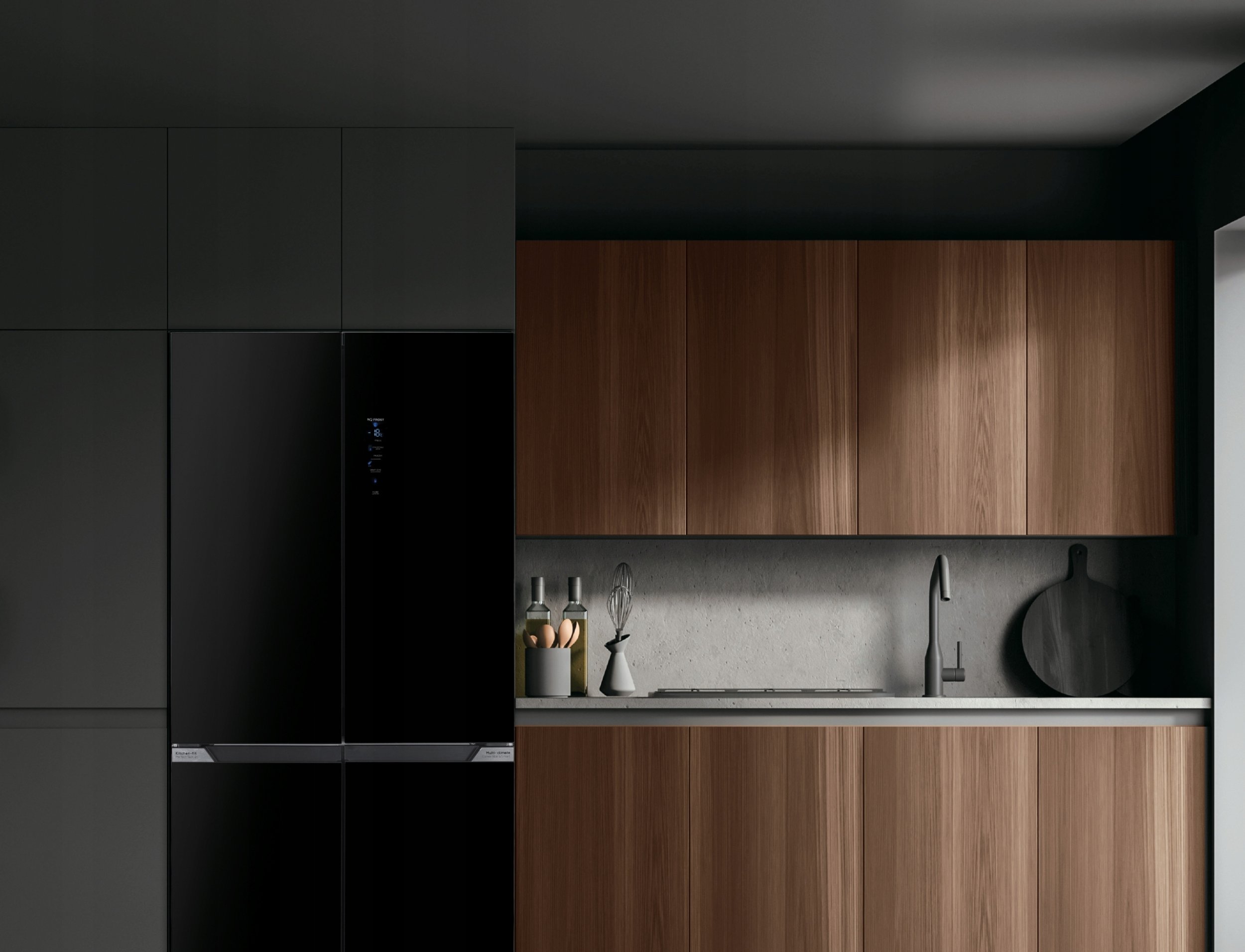 Lodówka Berg CHŁ.ZAMR. CZW190NBG03