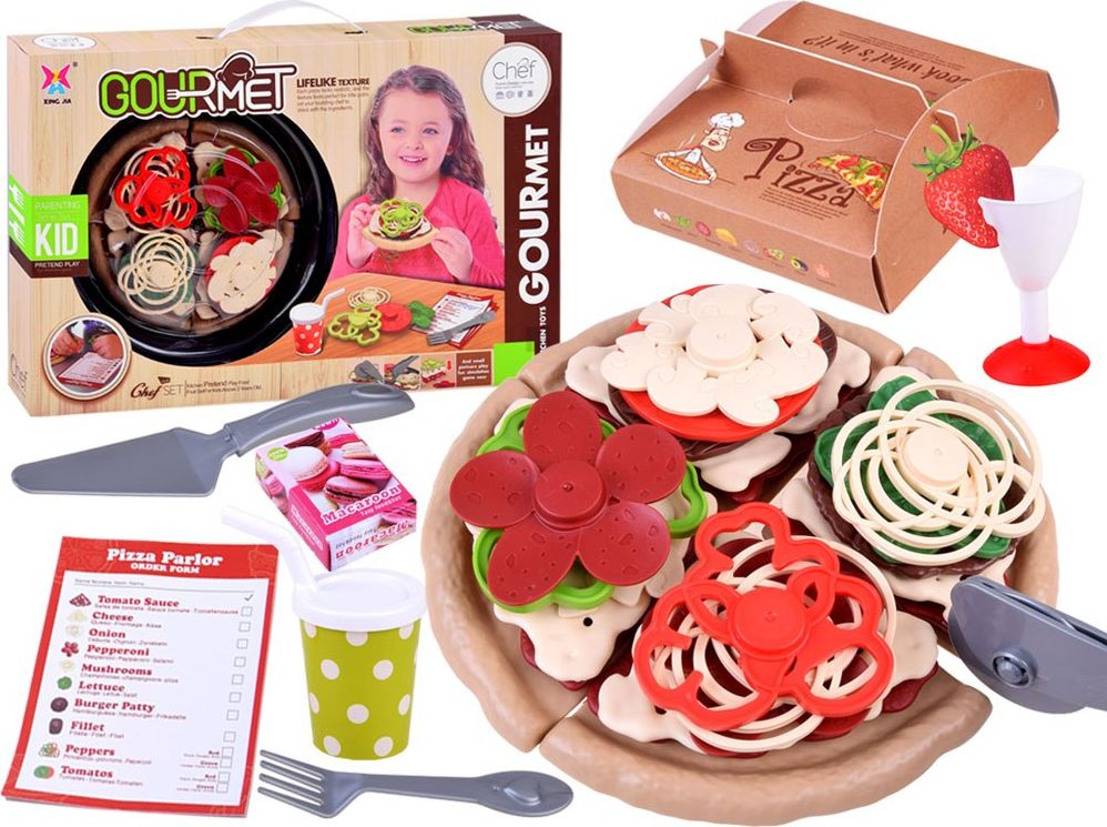 Jokomisiada Pizza w kawałkach zabawa w kucharza (ZA3775)