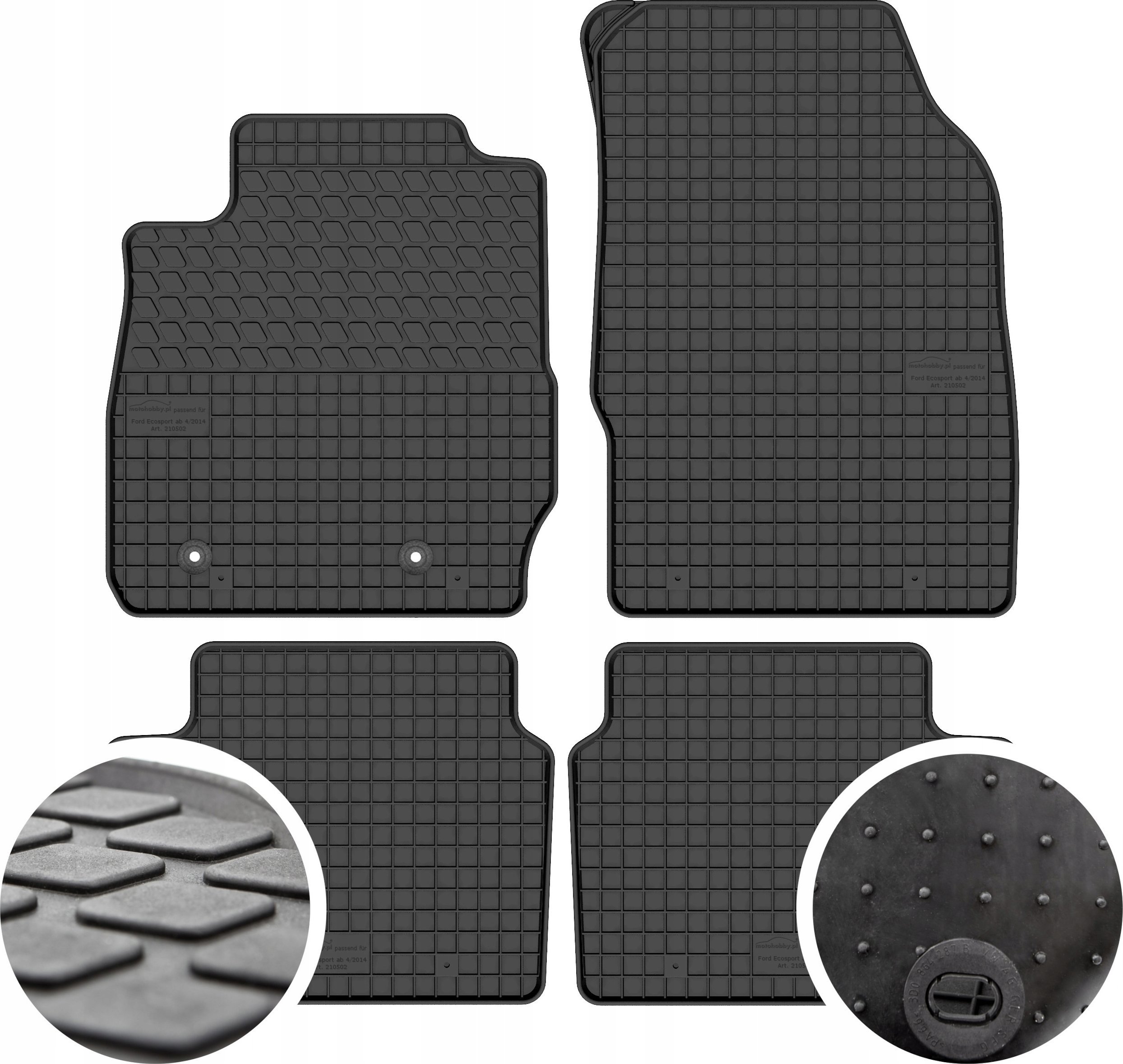 GeyerHosaja Dywaniki gumowe do Ford EcoSport