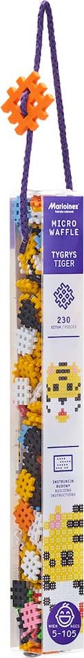Marioinex Klocki Micro Waffle Tygrys 230 el.