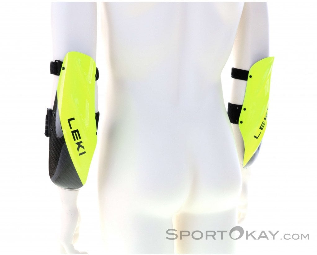LEKI OCHRANIACZ przedramion CARBON 2.0 Big carbon structure-neonyellow