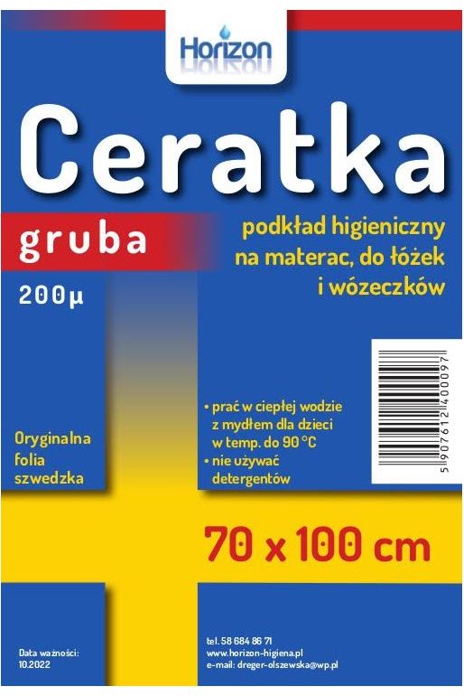 Horizon CERATKA 70X100 NA MATERAC/SZWECJA/ - HO0001