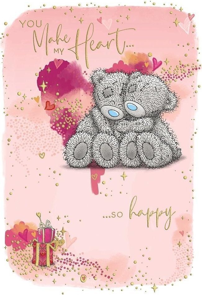 Kartka okolicznościowa You make my heart so happy