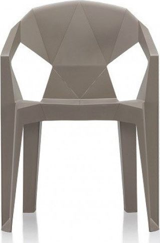 Unique Krzesło MUZE ciemno szare