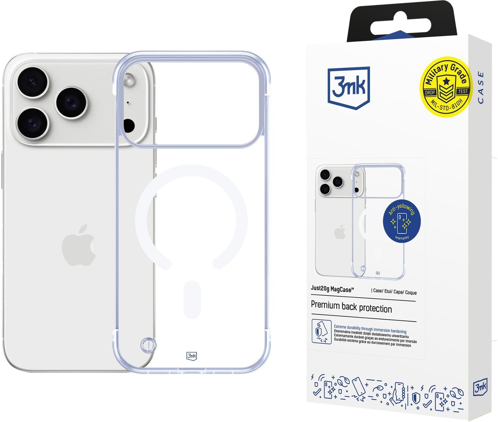 Apple iPhone 17 Pro - 3mk Just20g MagCase