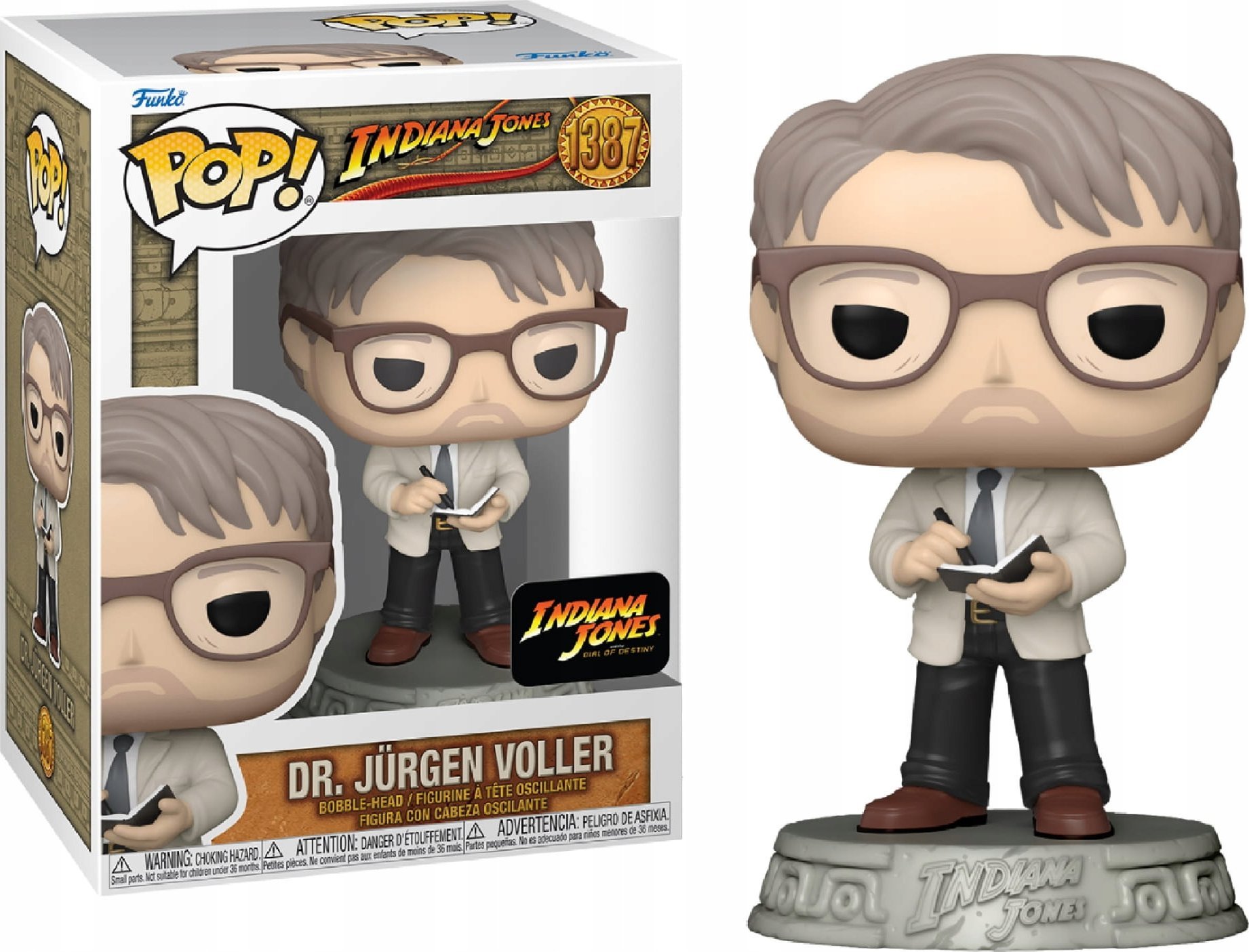 Funko POP! Indiana Jones Dr Jurgen Voller 1387