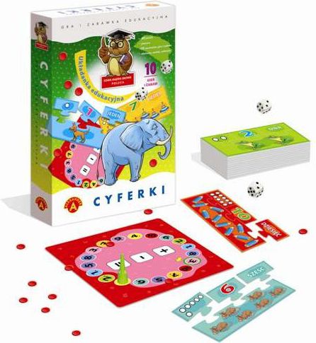 Alexander Układanka edukacyjna Cyferki (1316)