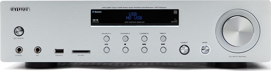 Aiwa Wzmacniacz AMU-120BT/SL