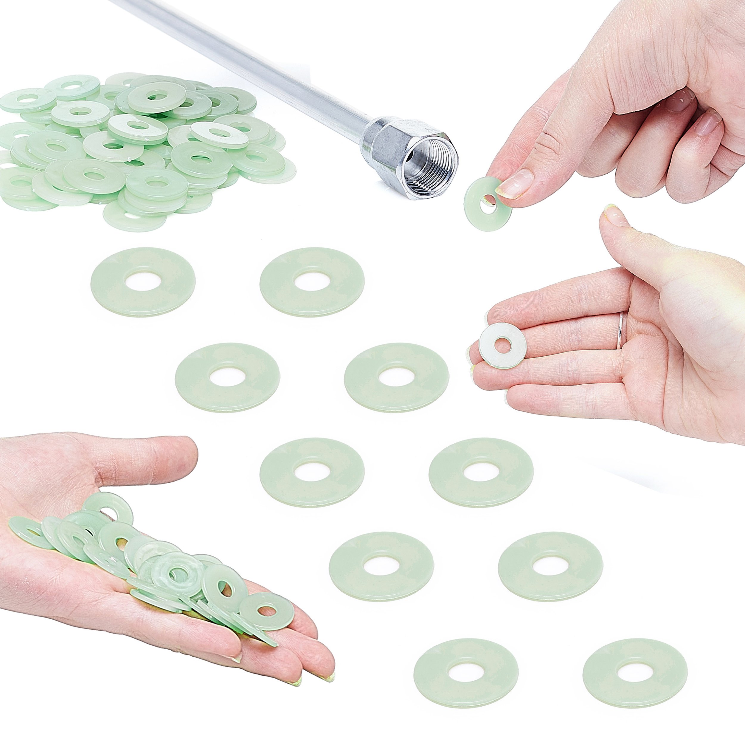 Uszczelka Uniwersalna 7/8" do Pistoletu Malarskiego Dysz Zestaw 10 Sztuk