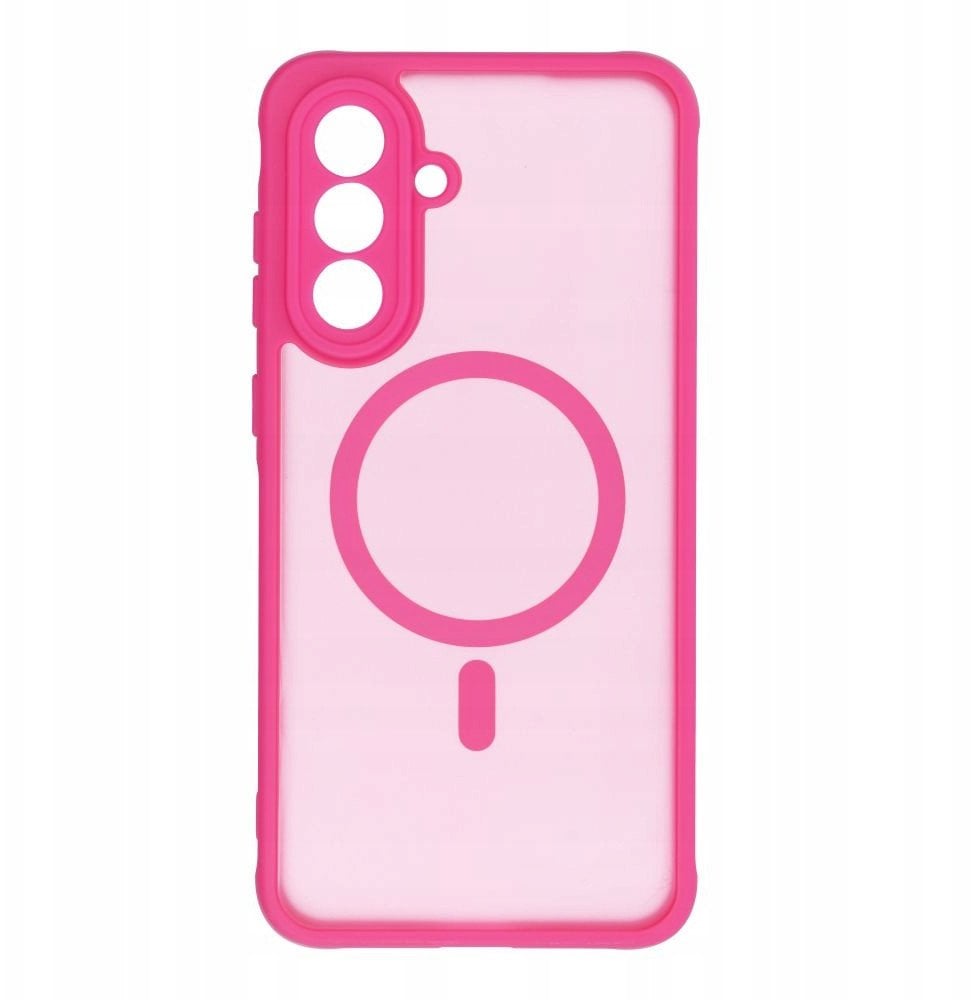 Futerał FULL MATTE MAG COVER kompatybilny z MagSafe do SAMSUNG A36 różowy