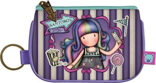 Santoro Portmonetka na Suwak Brelok Gorjuss Fairground
