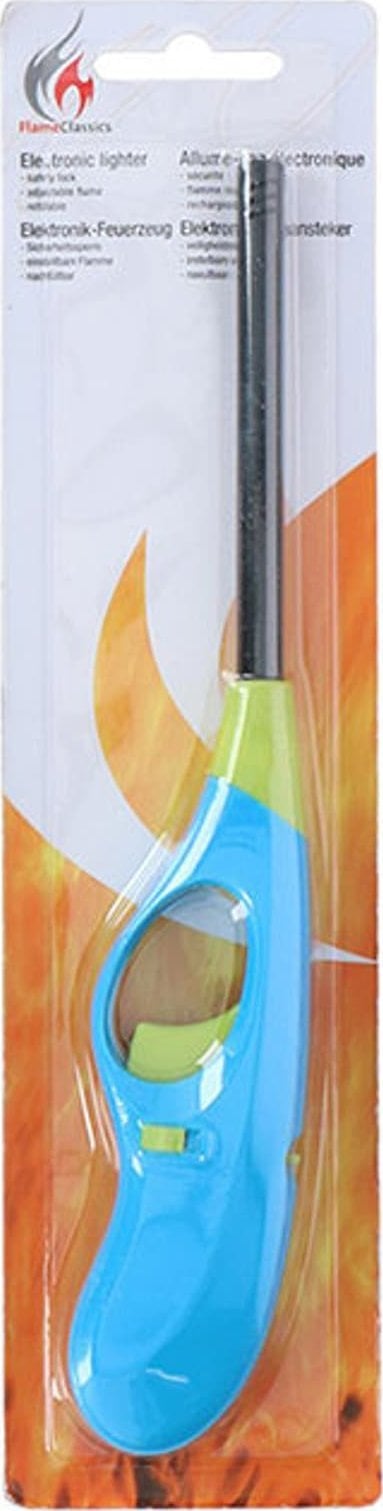 Zapalniczka gazowa wygodna długa 26,6 cm (niebieski)