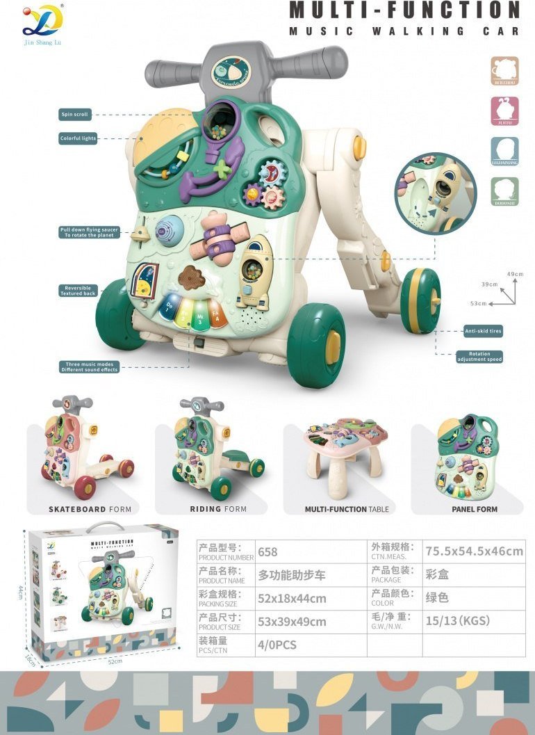 Ramiz Wielofunkcyjny Chodzik Jeździk