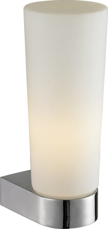 Kinkiet Kaja Kinkiet do łazienki tuba chrom biały LED Kaja AQUA K-L8908-1W