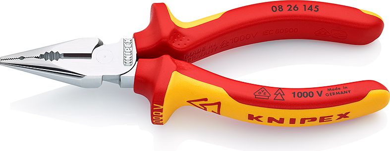 Knipex Szczypce uniwersalne izolowane VDE 145mm (08 26 145)
