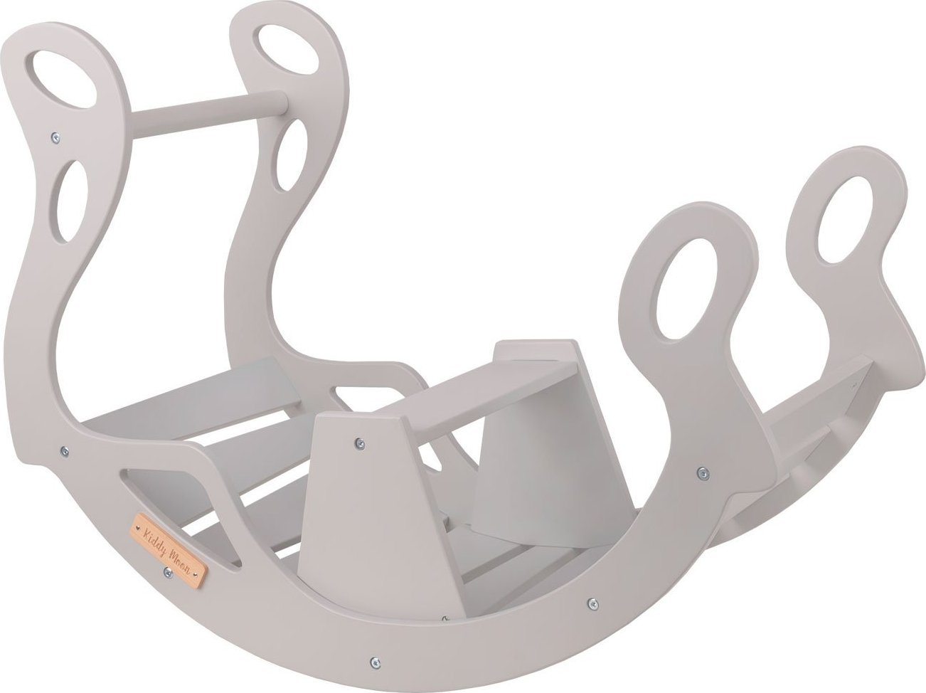 KiddyMoon KiddyMoon Bujak dla dzieci WR-001 grey 90,6x69 Zabawka na biegunach