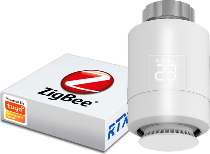 RTX Głowica Termostatyczna Termostat Zigbee Tuya Smart