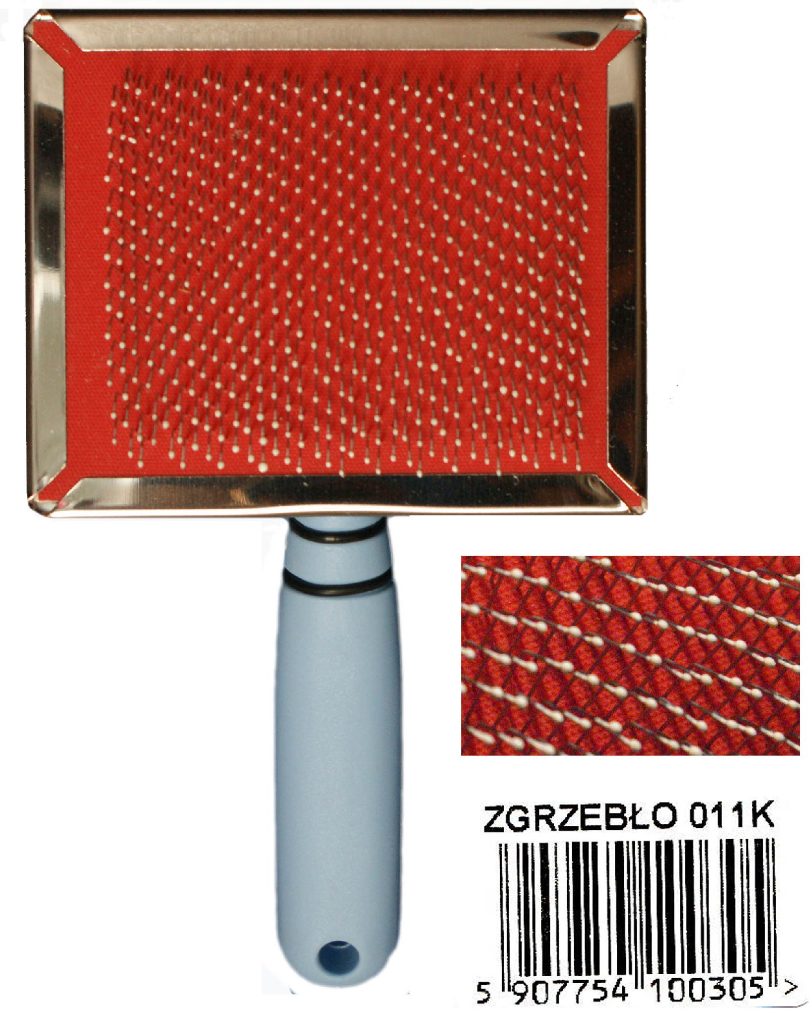 LESSIE-LAND ZGRZEBŁO Z KULKĄ 011/K