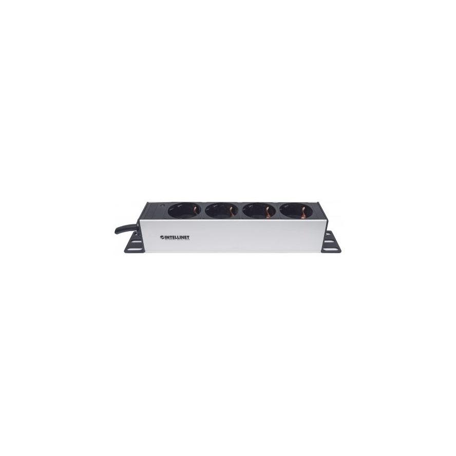 Intellinet Network Solutions Listwa zasilająca Rack 10, 4 gniazda Schuko ( 714020)