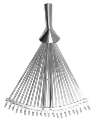 Grabie druciane nieoprawne ocynkowane 22-zębne