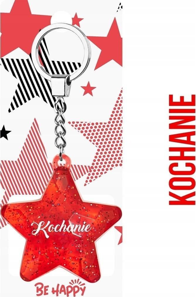 Brelok gwiazdka Kochanie