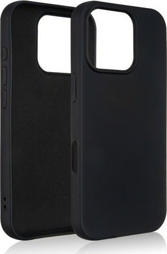Beline Beline Etui Silicone iPhone 16 Pro 6.3" czarny/black