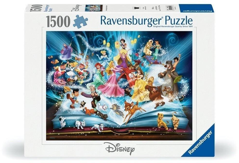Puzzle 2D: Książki Disneya 1500el