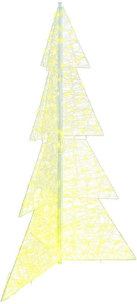 vidaXL Choinka z 240 diodami LED Ciepła biel 180 cm Akryl
