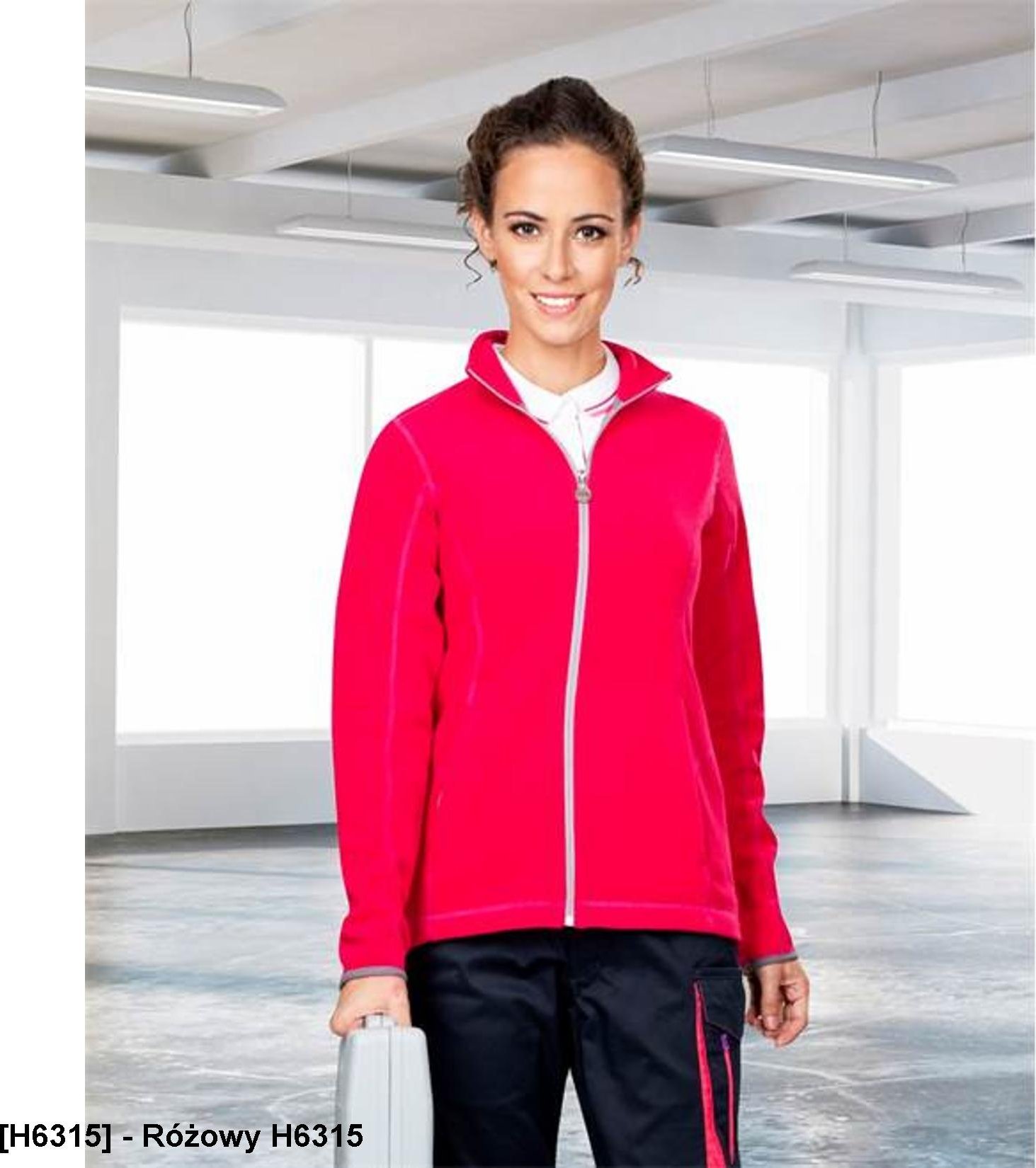 Ardon ARDON FLORET - bluza polarowa damska - Różowy H6315 XL