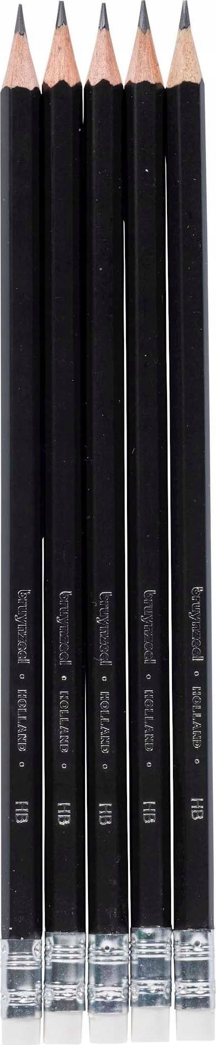 BRUYNZEEL SAKURA Bruynzeel Graphite pencil set | 5 HB graphite pencils with eraser tips