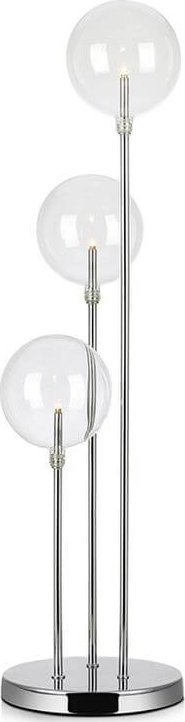 Lampa stołowa Markslojd Świecznik dekoracyjny srebrny Master kule na komodę