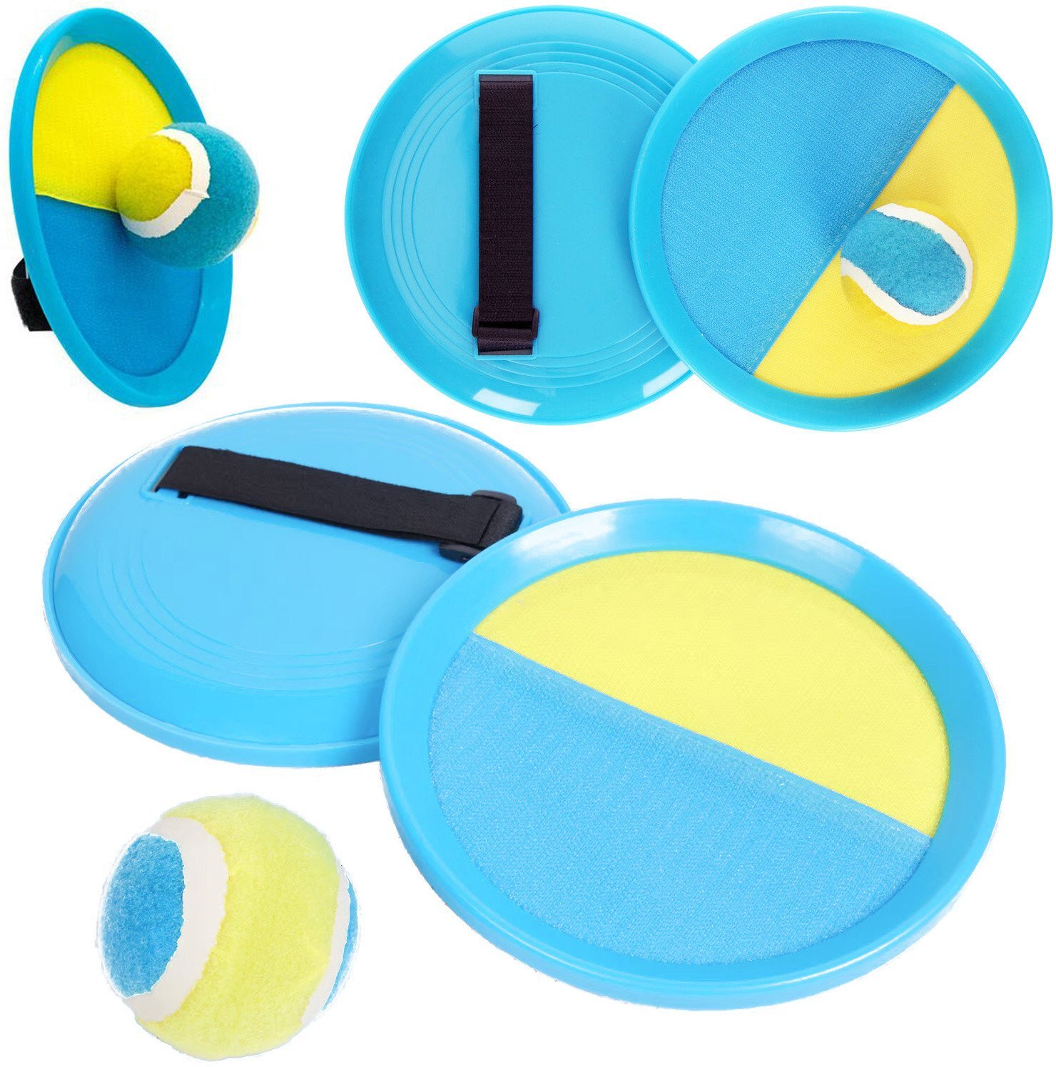 Catch ball żółto-niebieski A-1153 83825