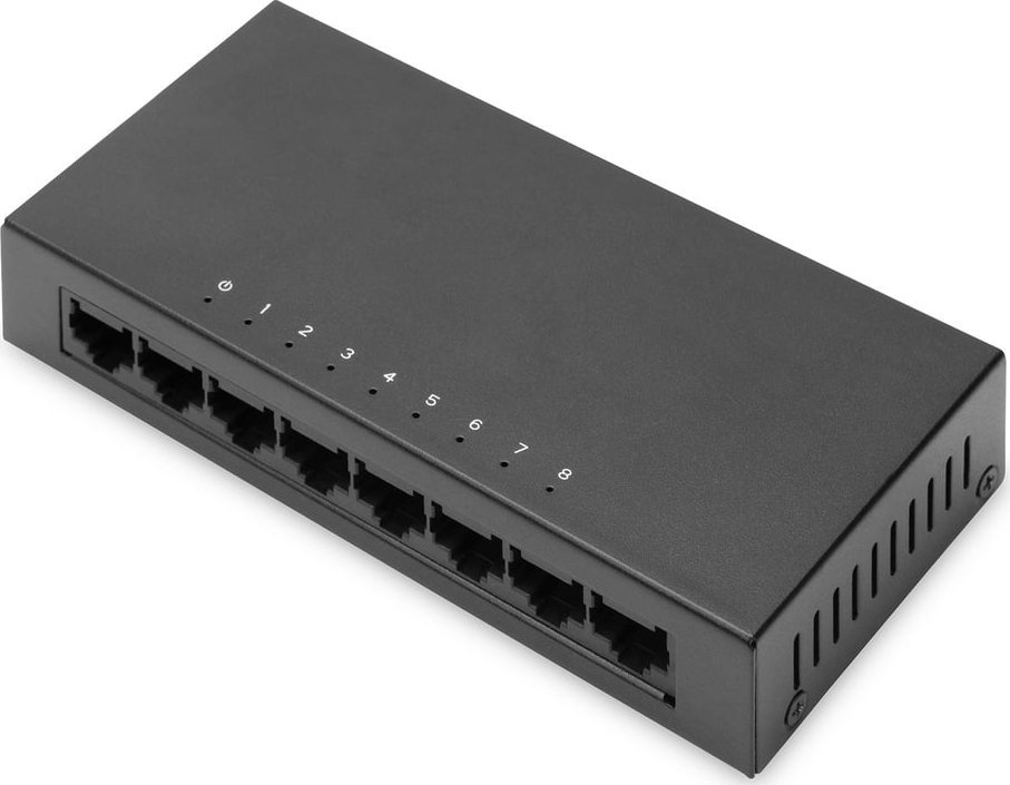 Switch Digitus Switch Digitus 8 Port + RJ 45 FE