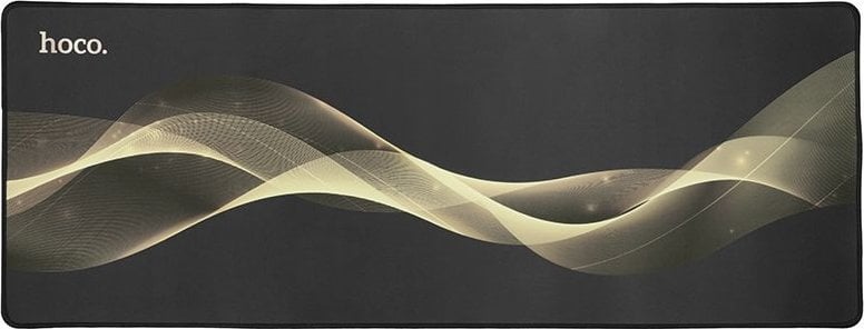 Podkładka Hoco HOCO podkładka pod klawiaturę i mysz gaming Aurora GM22 (800*300mm) czarna