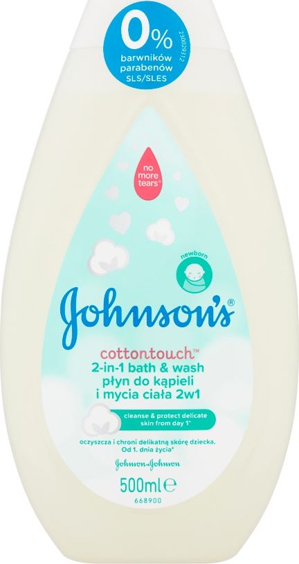 JOHNSONS BABY Płyn do kąpieli Cottontouch 2-in-1 Bath&Wash 500ml
