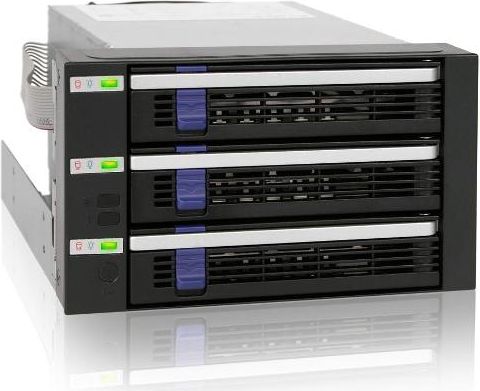 Kieszeń Icy Dock Wewnętrzna obudowa na 3 dyski 3,5" SATA, Raid Backplane (MB153SP-B)