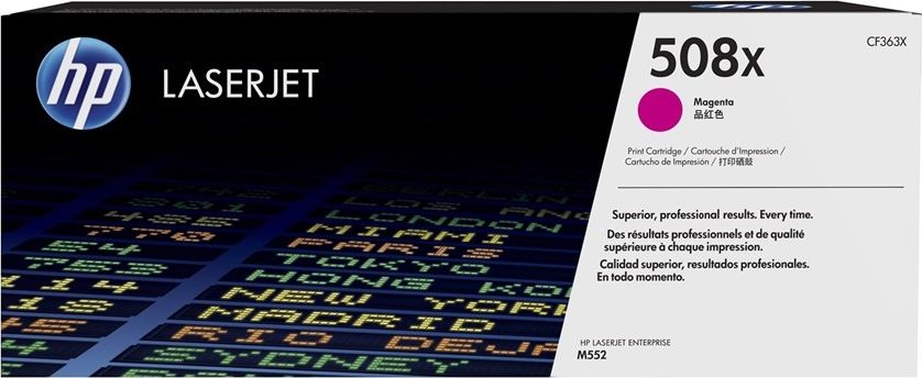 Toner HP 508X Magenta Oryginał (CF363XH)