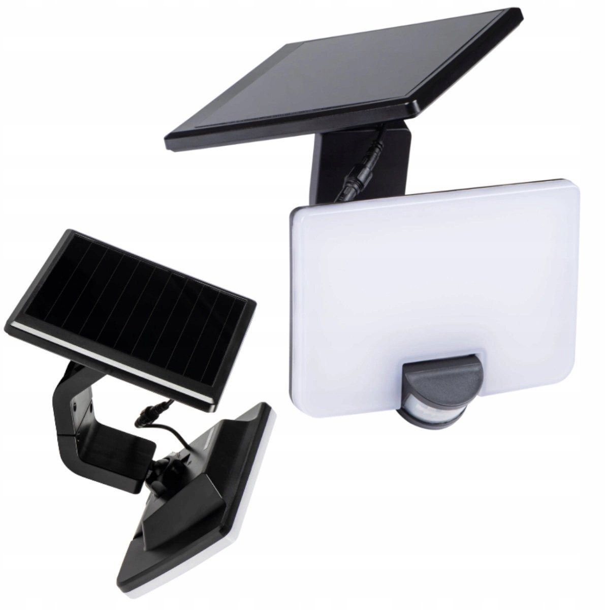 Naświetlacz Kanlux Projektor solar LED z czujnikiem ruchu 8W 3,7V DC Li-Ion 2000mA IP54 IIIkl. 800lm neutralna barwa 4000K 36605