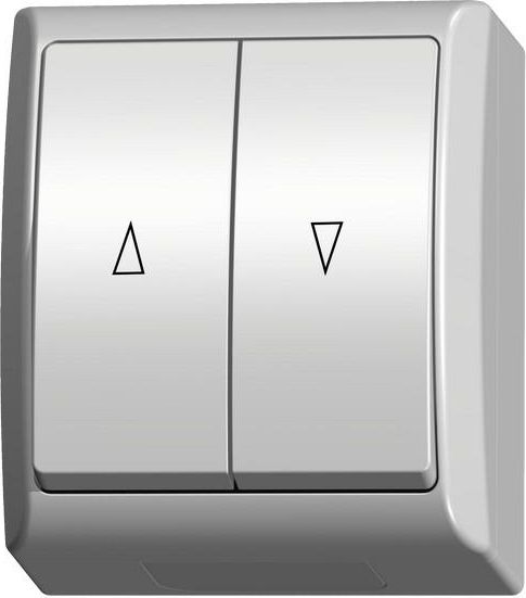 Ospel Łącznik żaluzjowy Fala hermetyczny biały (ŁNH-7H/00)