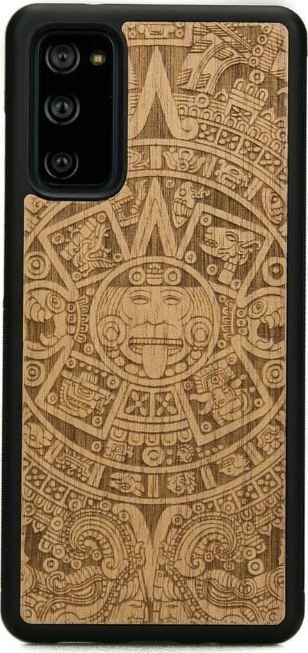 BeWood Drewniane Etui Samsung Galaxy S20 FE Kalendarz Aztecki ANIEGRE