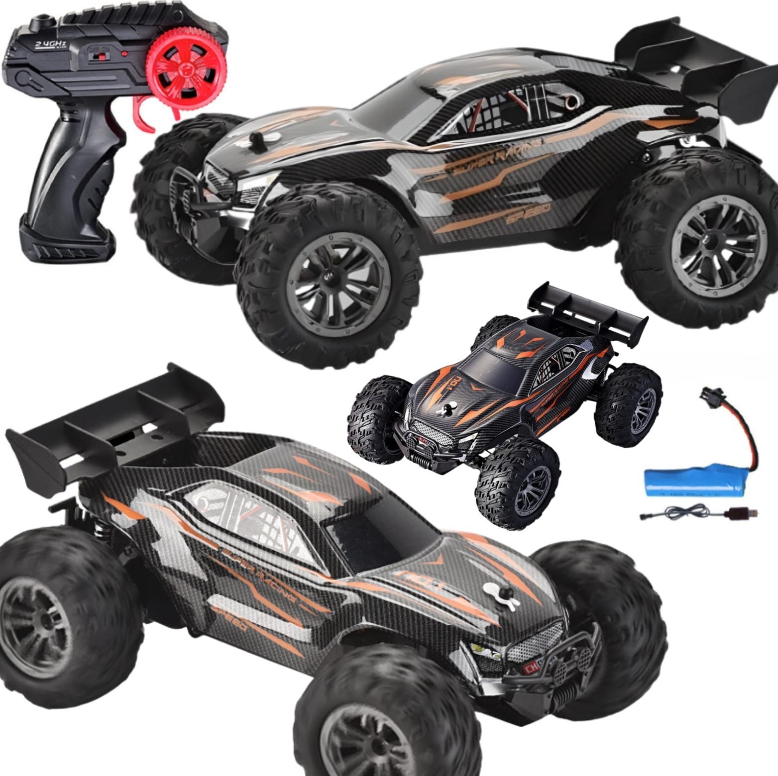 ProNice Samochód Auto Zdalnie Sterowane RC Solidne Pilot Akumulator Kabel USB