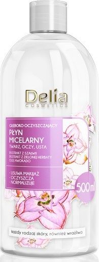 Delia Płyn Micelarny oczyszczający - każdy rodzaj cery 500ml