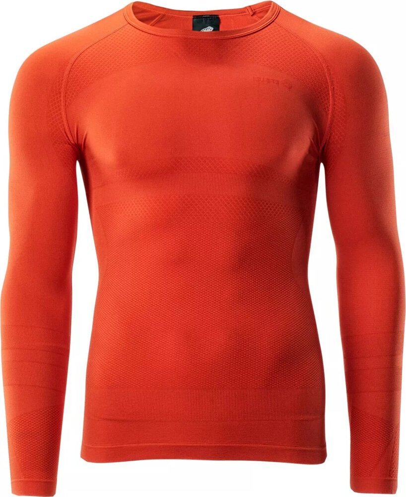 Iguana Męska bluza termoaktywna Iguana GAMBELL TOP cherry tomato rozmiar M/L