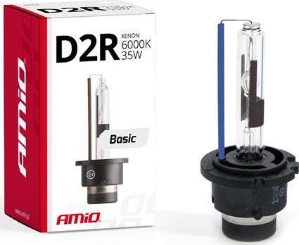 AMiO Żarówka ksenonowa, żarnik xenon D2R 6000K