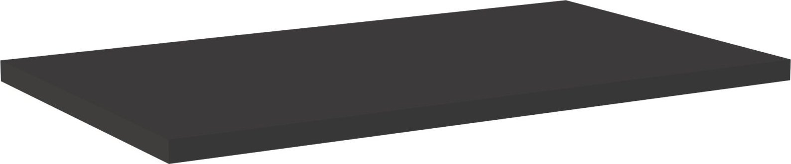 Comad Blat naszafkowy, łazienkowy, 80 cm, czarny, mat