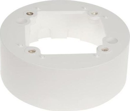 Niko Okrągła ramka do montażu natynkowego dla czujnika Swiss Garde 360 biała